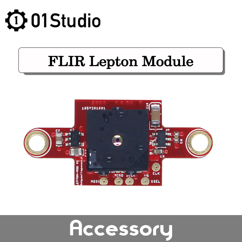 Thermal Imaging Camera Module Flir - 01studio flyr Lepton 3.5赤外線カメラモジュールは、Openmv4h7と互換性があります