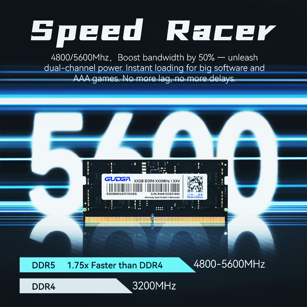 GUDGA DDR5 RAM 8GB 16GB 32GB D - Khadas Vim4 8Gb のレビューと価格