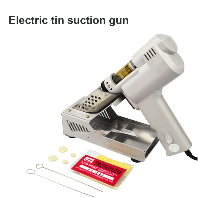 ハンディ型電動真空吸着式はんだ吸い取り器、分解・溶接修理用ツ - Desoldering Gun Vacuum Electric のレビューと価格