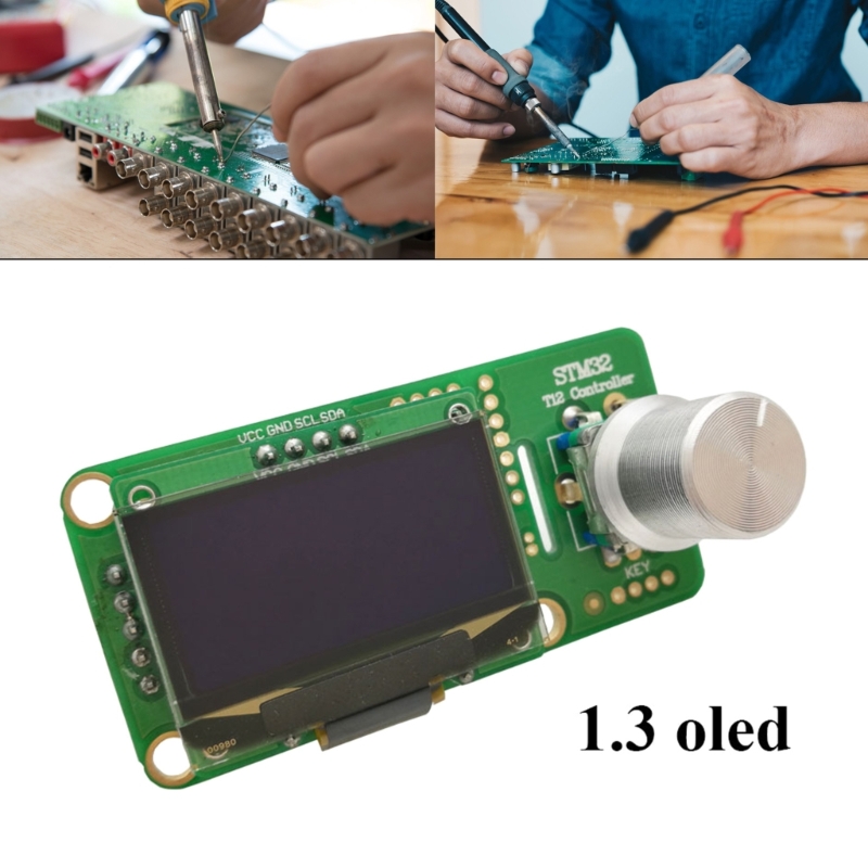 デジタルはんだ付けステーションキット,Hakko用温度コント - Soldering Station T12 Oled のレビューと価格