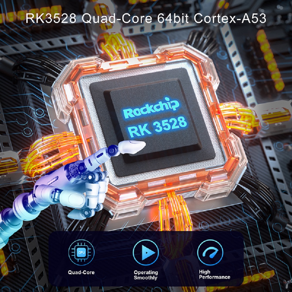 Android 16 X66 TVボックス、RK3528クア - Khadas Vim4 8Gb のレビューと価格